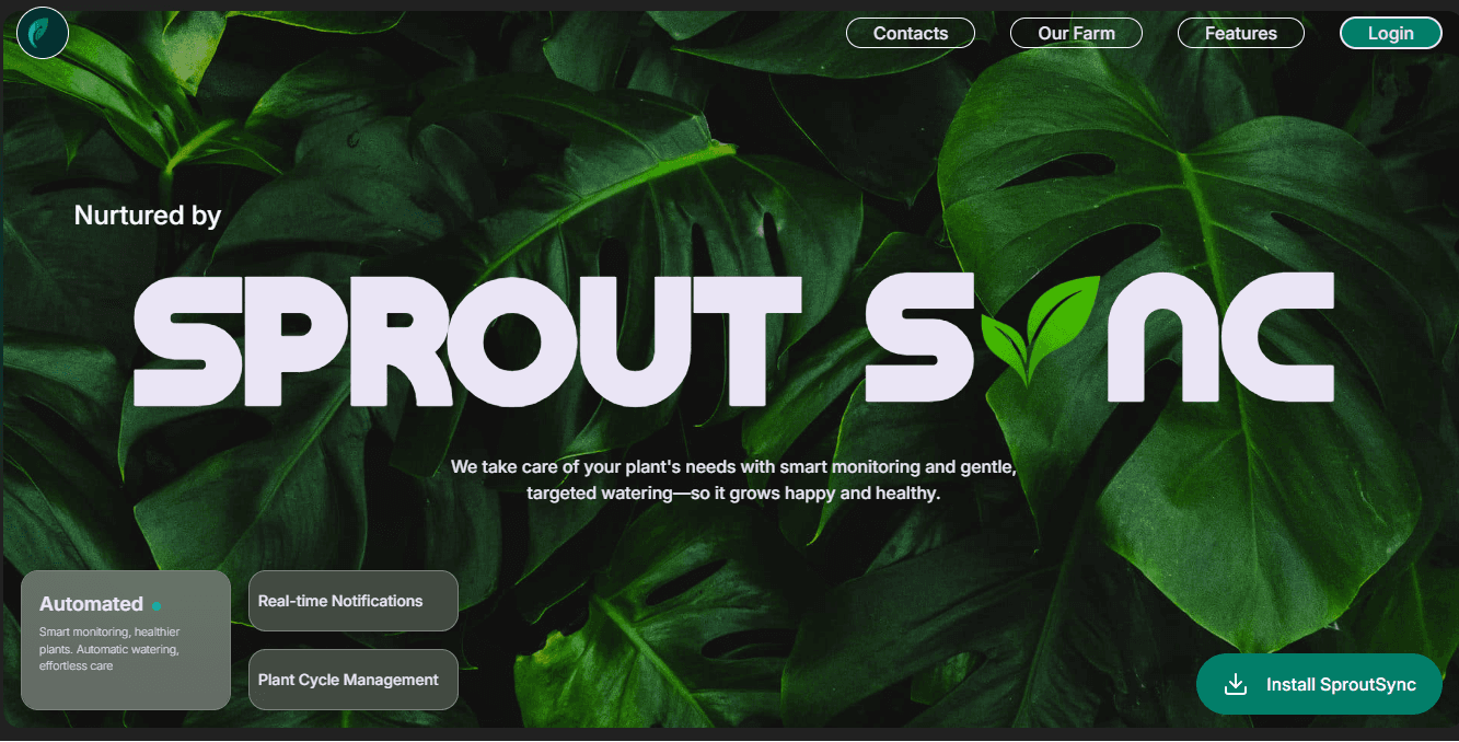 SproutSync hero screenshot
